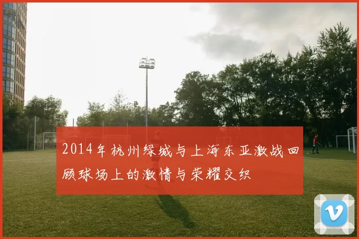 2014年杭州绿城与上海东亚激战回顾球场上的激情与荣耀交织