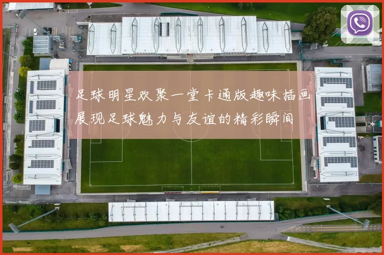 足球明星欢聚一堂卡通版趣味插画展现足球魅力与友谊的精彩瞬间