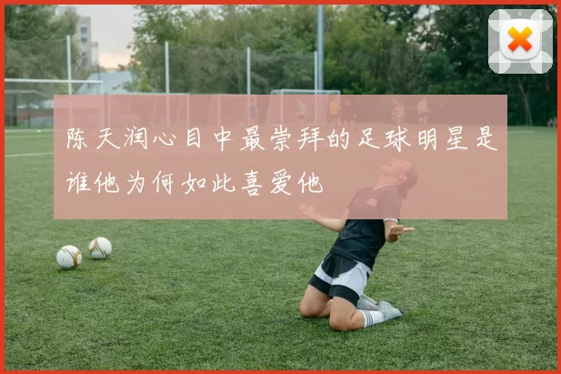 陈天润心目中最崇拜的足球明星是谁他为何如此喜爱他