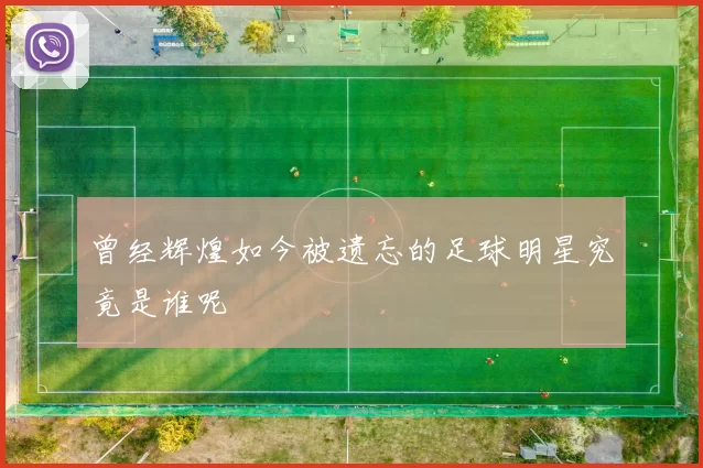 曾经辉煌如今被遗忘的足球明星究竟是谁呢